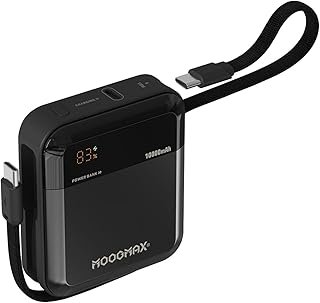 Compare Power Bank 10000mAh Super Compact Compact Portable Charger 2 Port Type C Charger Portable Battery Fast Charger 22.5W Power Bank Digital Display Battery Allows Carrying in Airplanes. at KSA Price
