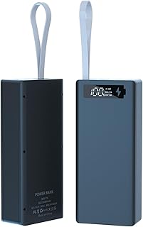 Power Bank Case, Portable Charger with 3.0 and…
