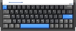 Compare IQUNIX EZ63 Mechanical Gaming Keyboard, 60% RGB 64 Keys with Star Trail Magnetic Switches, Quick Trigger, Adjustable Drive, Double Shot PBT Keys, for Windows and Mac Laptop at KSA Price