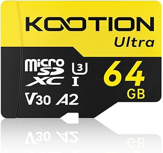 KOOTION 64GB Micro SD Card with Adapter up to…
