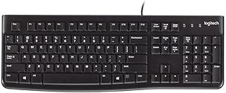 Logitech K120 Wired Business Keyboard, QWERTY US…