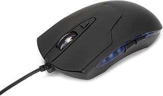 Compare Jiawu Wired Gaming Mouse Type C Ergonomic Blue Backlit Adjustable DPI 8002400 Multimedia Keys Computer Mice for PC Laptop Study at KSA Price
