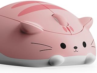 Compare Akko Cat Theme Wireless Gaming Mouse, 2.4G GHz with a USB Receiver, Cute Optical Cordless Cartoon Mice for ComputerLaptopDesktopPCiPad, Compatible with MacWin Pink Angie at KSA Price