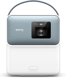 Compare BenQ GP100A | Outdoor 4K supported Portable Projector | 1080p Resolution | 1000 ANSI Lumens | Builtin Netflix, Chromecast, AirPlay & Android TV | Autofocus & Auto 2D Keystone | 20W Speaker at KSA Price