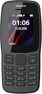 Nokia TA-1114 106 Dual Sim Phone (Black)