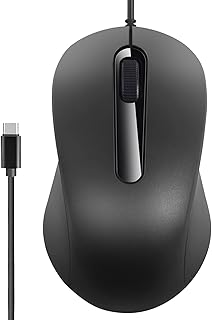 Compare Wired Mice  Laptop Mice Wired,PlugAndPlay Silent AntiSlip Ergonomic Accessories for Men Women Desktop Game School Office Home at KSA Price