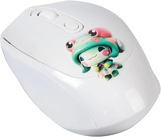 YOCUNKER Wireless Mouse, 2.4G Cute Optical Mouse,…