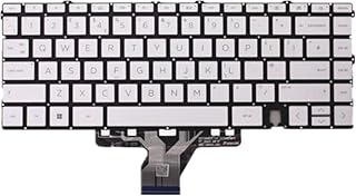 Compare Generic Laptop Keyboard for HP Envy x360 13bd0000 Silver UK English Layout at KSA Price