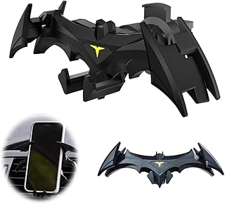 Compare X spring Bat Phone Holder for Car, Cool Batman Accessories for Men, Universal Car Vent Mount with Gravity Lock, HandsFree Cell Phone Holder for All Smartphones  Black at KSA Price