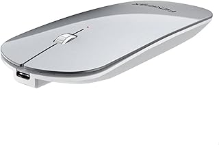 FENIFOX Bluetooth Mouse, Slim Mini Portable Flat Travel…