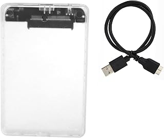 2.5in HDD/SSD Disk External Case, USB3.0 SATA Hard…