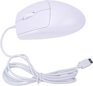 USB C Wired Mouse, 1200DPI Silent Optical Computer…