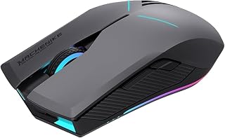 Compare M721 Gaming Mouse WirelessWired Computer Mouse, 10000 DPI High Speed Superlight Mouse with RGB Backlit, 2.4GUSBC Gaming Mouse for PC and Mac Black at KSA Price