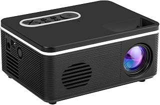 Compare Portable Projector, 1080P Mini HD Projector Portable Projetor LED Light USB AV Port For Office Home Theater Outdoor Plug Size : US at KSA Price