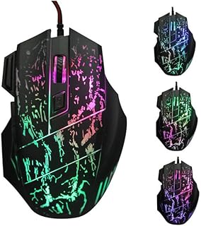 Darshion S8 Optical backlit Wired Gaming Mouse…