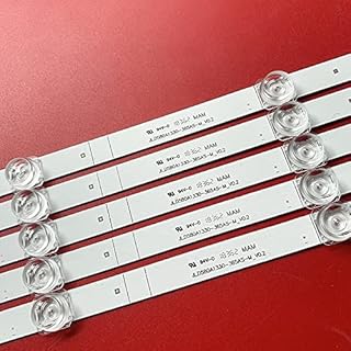 Compare Accessories New 5pcsKit LED strips for HISENSE TV H58A6100 H58AE6000 H58AE6100UK CRHBK58S13030T051087DREV1.2 W JL.D580A1330365ASM_V02 at KSA Price