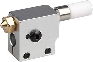 Compare 2IN1V2 Hotend Module NV6 Heating Block with Silicone Sock Throat Nozzle Kit Volcano 0.21.01.75 1pc for 3D Printer Part 3D Printing Accessories Size : J Volcano 0.8 Nozzle at KSA Price