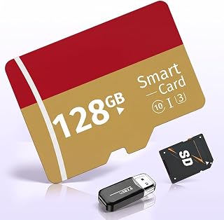 Compare 128GB MicroSD Card A1 C10 U1 150MBs + Case, Reader for Smartphone,D at KSA Price