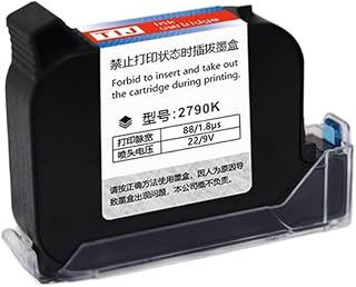 Compare 600DPI Handheld Inkjet Printer Machine for TextBarcodeQRCodeBatch NumberDate CoderPrinting Height: 0.080.5Inch Dry Solvent Ink Cartridge at KSA Price