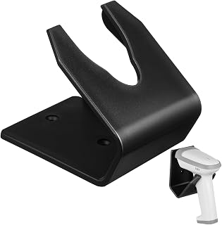 Compare Healeved Portable Barcode Scanner Holder Mount for Handheld Scanners, Plastic Sturdy Bracket with Strong Durability, for Shop and Commercial Systems, Desk Holder Stand for Cashiers at KSA Price