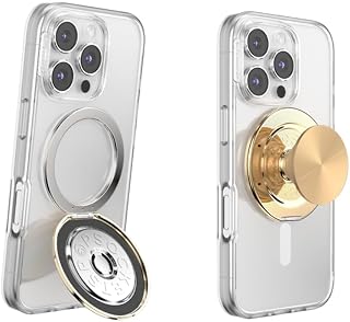 Compare PopSockets مقبض KickOut لـ MagSafe، مسند ذهبي شعاعي at KSA Price
