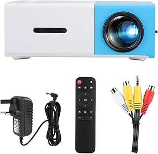 Compare Mini Projector, LED Portable Home Theater Projector, 1080P HD Video Projector for Home Theater Movie Projector, 1920x1080 Resolution at KSA Price