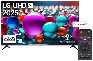 Compare 50 inch LG UHD AI UA85 4K Smart TV AI Magic remote HDR10 webOS25 2025 at KSA Price