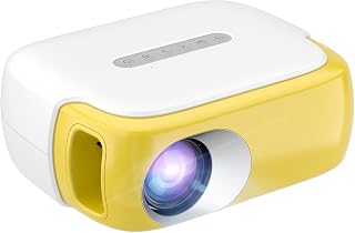 Compare Mini Projector for 1080P Video Proyector Children Portable Projetor TD860 LED 3D Home Theater Smart Beamer Kids Gift For Phonetv. Color : Yellow White, Size : Large at KSA Price