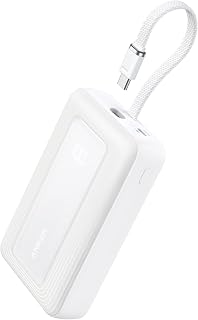 Compare Anker Zolo Power Bank, 20,000mAh 45W Max Fast Portable Charger with Builtin USBC Cable, USB C&A, 40W Battery Pack for iPhone 17 Series, MacBook, Samsung, and More Charger Not Included at KSA Price