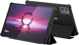 Compare Lenovo Legion Tab, 8inch, ECLIPSE BLACK, Qualcomm® Snapdragon™ 8 Gen3 OC 3.3GHz, 12GB Ram, 256GB Storage, WIFI, 6550mAh Battery, TB321FU,with Folio Case and Glass Film, ZAEF0032SA at KSA Price