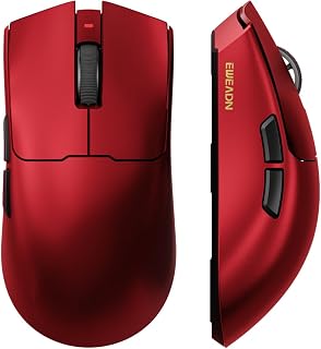 Compare EWEADN S9 Pro Wireless Gaming Mouse, 59g Ergonomic Computer Mouse, 2.4GhzBluetoothUSBC, 8K Polling Rate, 26000 DPI, PAW3395 Optical Sensor, 250Hrs Battery Life, Programmable for PCWinMac at KSA Price