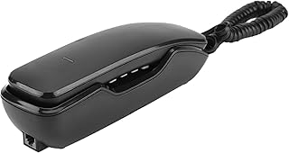 Compare Generic Anti Interference Wall Telephone Pause Function Last Number for Work Environment Black at KSA Price