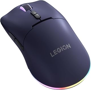 Compare Lenovo Legion M220 Wireless RGB Gaming Mouse | Wireless | Nebula Purple | Purple Colour at KSA Price