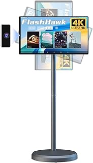 21.5 Inch Portable TV - Android Smart Monitor,…