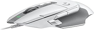 Compare Logitech G G502 X Wired Gaming Mouse  LIGHTFORCE hybrid opticalmechanical primary switches, HERO 25K gaming sensor, compatible with PC  macOSWindows  White at KSA Price