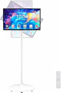 24 Inch Rolling Smart TV with 1080P Touch Screen…