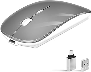 SYOSI Wireless Mouse for Laptop Bluetooth Mouse…