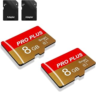 Compare 2 Pack 8GB Memory Card with SD Adapter, High Speed Memory Card, UHSI C10 A1, TF Card for TabletMobileCameraCar AudioGame Console TF162 8GB at KSA Price