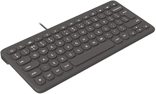 Compare ZAGG Connect a compact 30.0cm wired keyboard with Lightning connector, optimized typing experience, compatible with macOS and iOS graphite at KSA Price