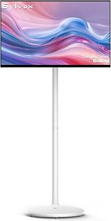 SYLVOX 32'' Smart Rolling Display with Stand,…