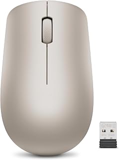 Lenovo 530 Wireless Mouse with Battery, 2.4GHz…