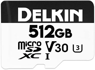 Compare Delkin Devices 512GB HYPERSPEED microSDXC UHSI V30 Memory Card at KSA Price