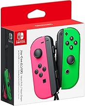 Nintendo Switch JoyCon Pair Neon Green Neon Pink