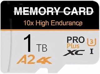 Compare Memory Card 1TB, A24K PRO Plus, 10x High Endurance, U3 XC I, Micro SD Card at KSA Price