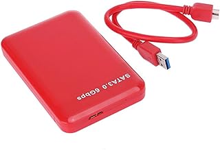 Compare 2.5 inch USB3.0 Hard Disk Case External SATA DSSD Enclosure Highspeed Transmission Toolfree Design ABS Shell Red at KSA Price