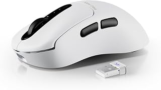 Compare RAPOO Wireless Gaming Mouse VT3PRO MAX  30000 Independent XY DPI, 8KHz Polling, PAW 3950 Ultimate Optical Gaming Mouse for PC Laptop, 1+8 Programmable Buttons, 59g Lightweight, 200Hour Battery Life at KSA Price