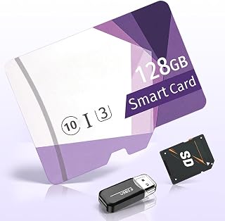 Compare 128GB MicroSD Card A1 C10 U1 150MBs + Case, Reader for Smartphone,A at KSA Price