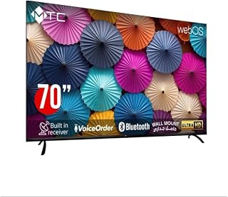 Compare MTC 70 Inch 4K Smart DLED TV webOS Builtin Receiver MT70UH200WVWOS at KSA Price