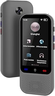 Compare Joleritc Portable Language Translator Device with 138 Languages Voice Translating 16 Offline Translation Simultaneous Interpretation Support Voice Video TextPhoto Translate Group Chat at KSA Price