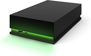 Compare Seagate Game Drive Hub, 8TB, External Hard Drive Desktop, USB 3.2 Gen 1, Dual USBC and USBA ports, Xbox Certified, with RGB LED lighting, 2 year Rescue Services STKW8000402 at KSA Price